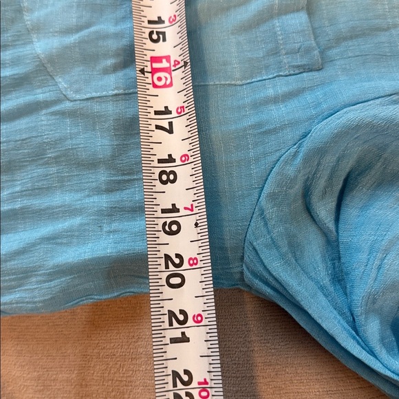 BREEZY LANE BUTTON FRONT SHIRT & COVER-UP - Picture 11 of 14